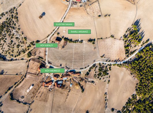 Uşak Ulubey İnayda'da Yatırım Fırsatı: 2320 m² İmarlı Arsa