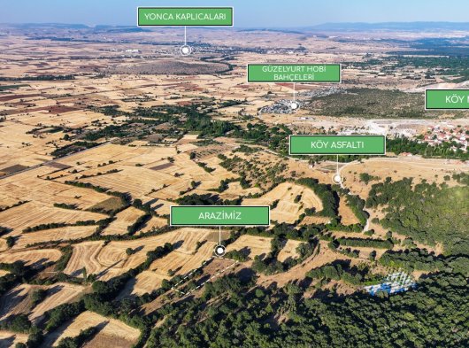 Kütahya Karaağaç'da Kaplıca Yakınında Arazi Fırsatı