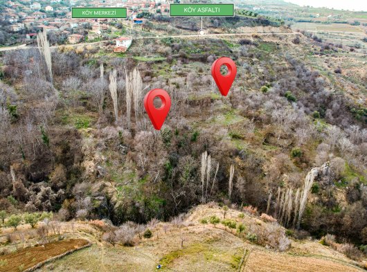 BİLECİK İNHİSAR SAMRI KÖYÜ 121 ADA 68 & 72 PARSEL BAHÇE