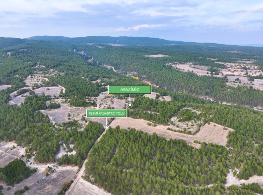 Kütahya Emette 1678 m² Uygun Fiyatlı Yatırım Fırsatı