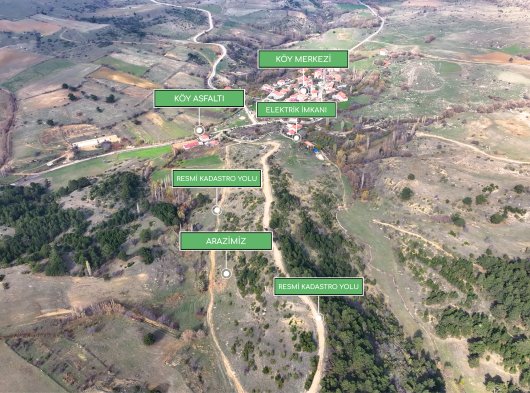 Uşak Banazda 6000 m² Yol Cepheli Arsa- Ev Yapılabilir Fırsat