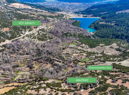 Burdur'da Kaçırılmayacak Fırsat! 911 m² Yatırımlık Arazi