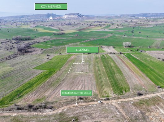 Kütahya Merkezde Yatırımlık 803 m² Arazi